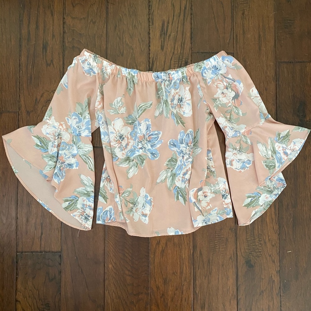 Off the shoulder blouse